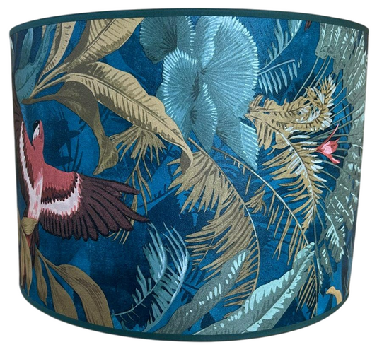 ABAJUR CILINDRO D30xA25 PÁSSARO