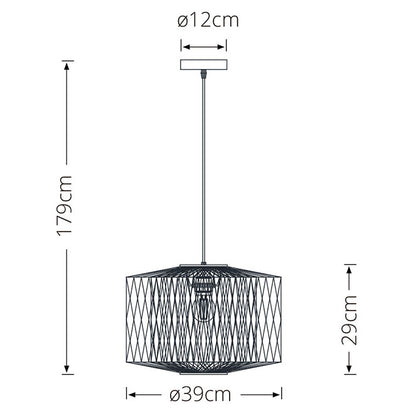 BAMBOO D39 1xE27