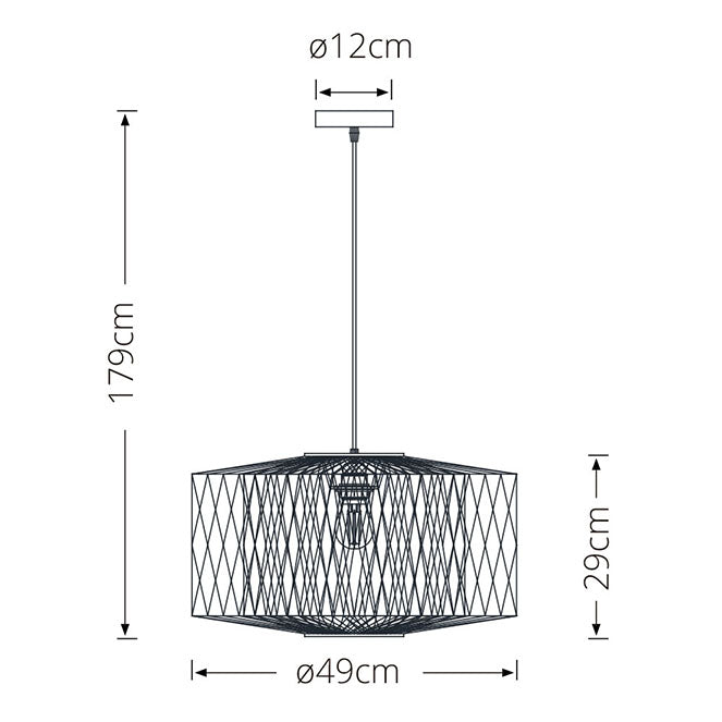 BAMBOO D49 1xE27