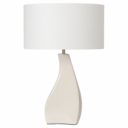 CANDEEIRO DE MESA LIN COM ABAJUR